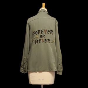 H&M Divided Embroidered Shirt